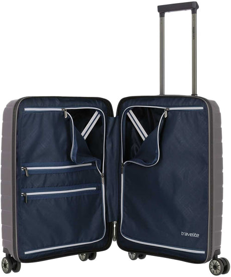 71208901_Travelite Air Base 4-Rad Trolley S mit Vortasche anthrazit