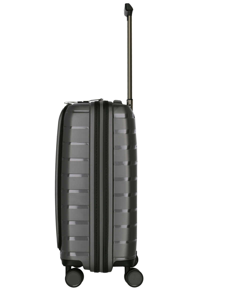 71208901_Travelite Air Base 4-Rad Trolley S mit Vortasche anthrazit