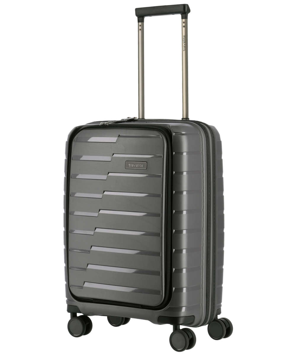 71208901_Travelite Air Base 4-Rad Trolley S mit Vortasche anthrazit