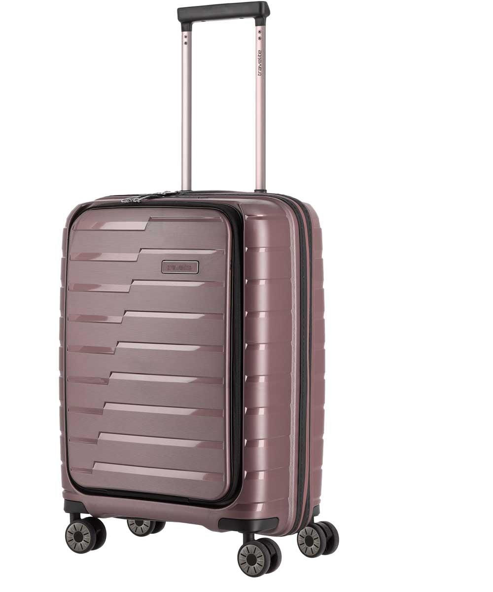 71231703_Travelite Air Base 4-Rad Trolley S mit Vortasche flieder