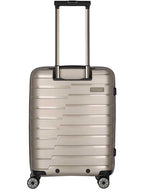 71208903_Travelite Air Base 4-Rad Trolley S mit Vortasche champagner