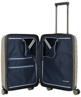 71208903_Travelite Air Base 4-Rad Trolley S mit Vortasche champagner