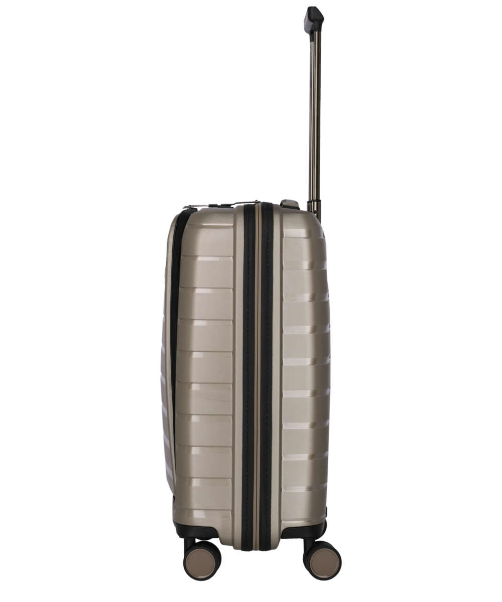 71208903_Travelite Air Base 4-Rad Trolley S mit Vortasche champagner