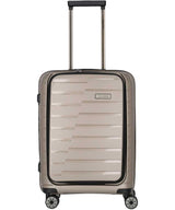 71208903_Travelite Air Base 4-Rad Trolley S mit Vortasche champagner