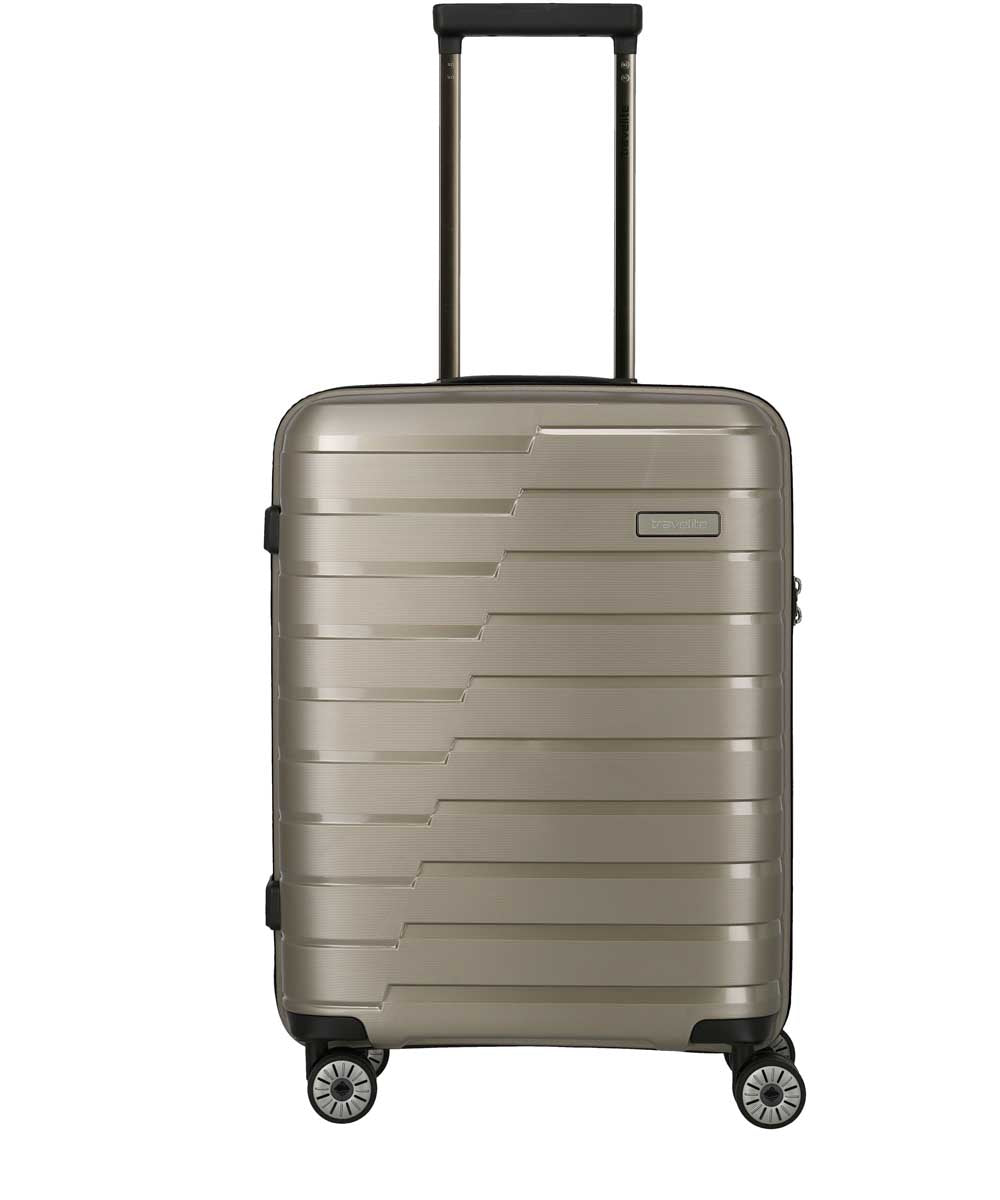 71158145_Travelite Air Base 4-Rad Trolley S champagner