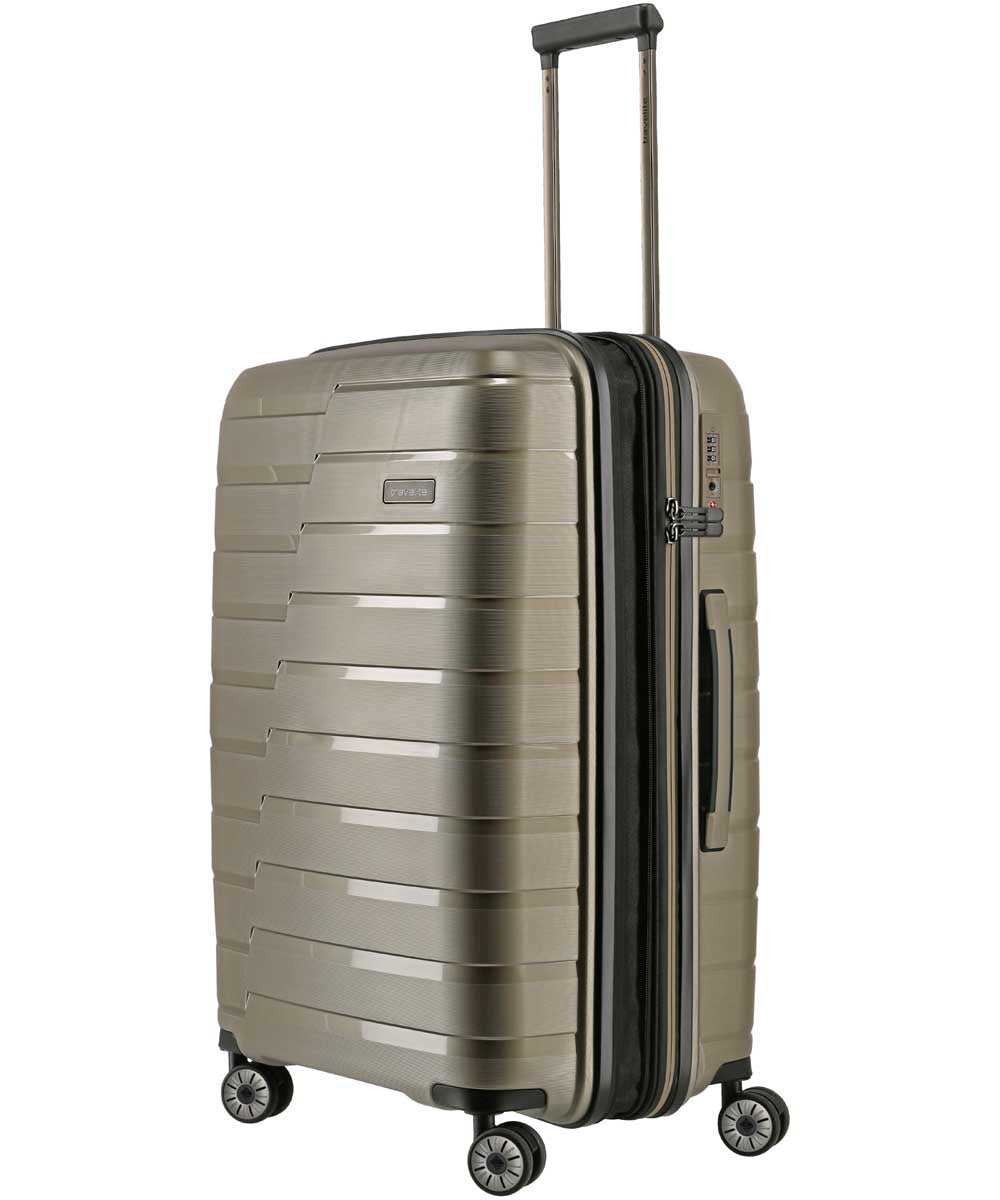 71158146_Travelite Air Base 4-Rad Trolley M erweiterbar champagner