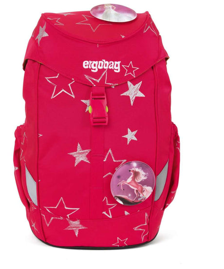 71152029_ergobag mini Kinderrucksack CinBärella (pinke Sterne)