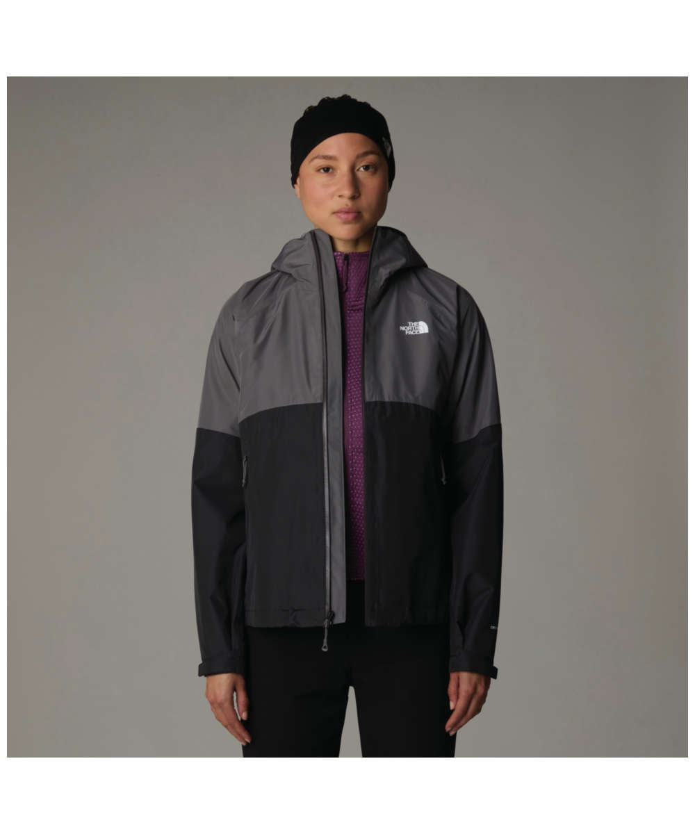 71245484_The North Face Womens Diablo Dynamic Zip-In - Regenjacke Damen mallard blue/midnight petrol L