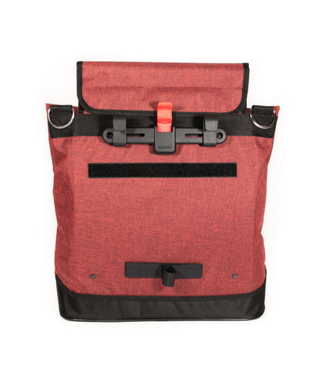 71171478_Haberland Einzeltasche Melan I EKS796 inkl. KLICKfix Kompaktschiene schwarz/rot