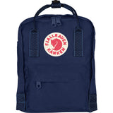 71113880_Fjällräven Kanken Mini royal blue-pinstripe pattern