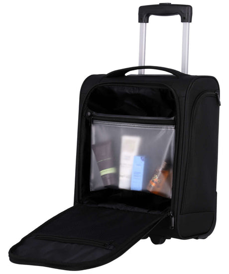 71217048_Travelite Cabin 2-Rad Bordtrolley Underseater schwarz