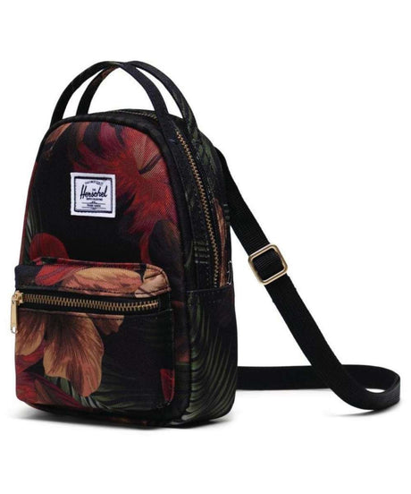 71164694_Herschel Nova Crossbody tropical hibiscus