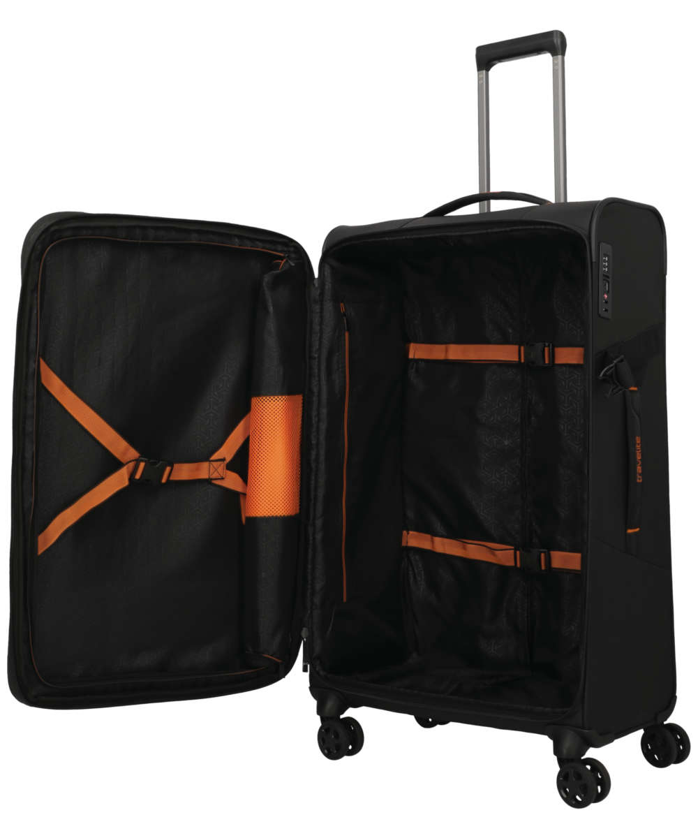 71246154_Travelite Briize 4-Rad Trolley L erweiterbar 78 cm schwarz