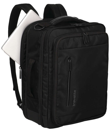 71246344_Travelite Crosslite Bordtasche/Rucksack erweiterbar 25-31 L schwarz