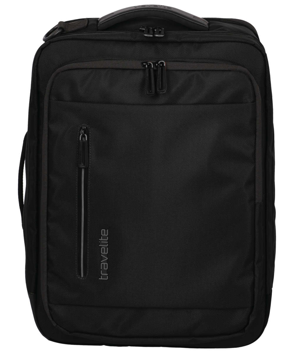 71246344_Travelite Crosslite Bordtasche/Rucksack erweiterbar 25-31 L schwarz