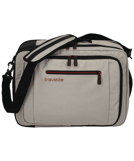 71246343_Travelite Crosslite Bordtasche/Rucksack erweiterbar 25-31 L natur