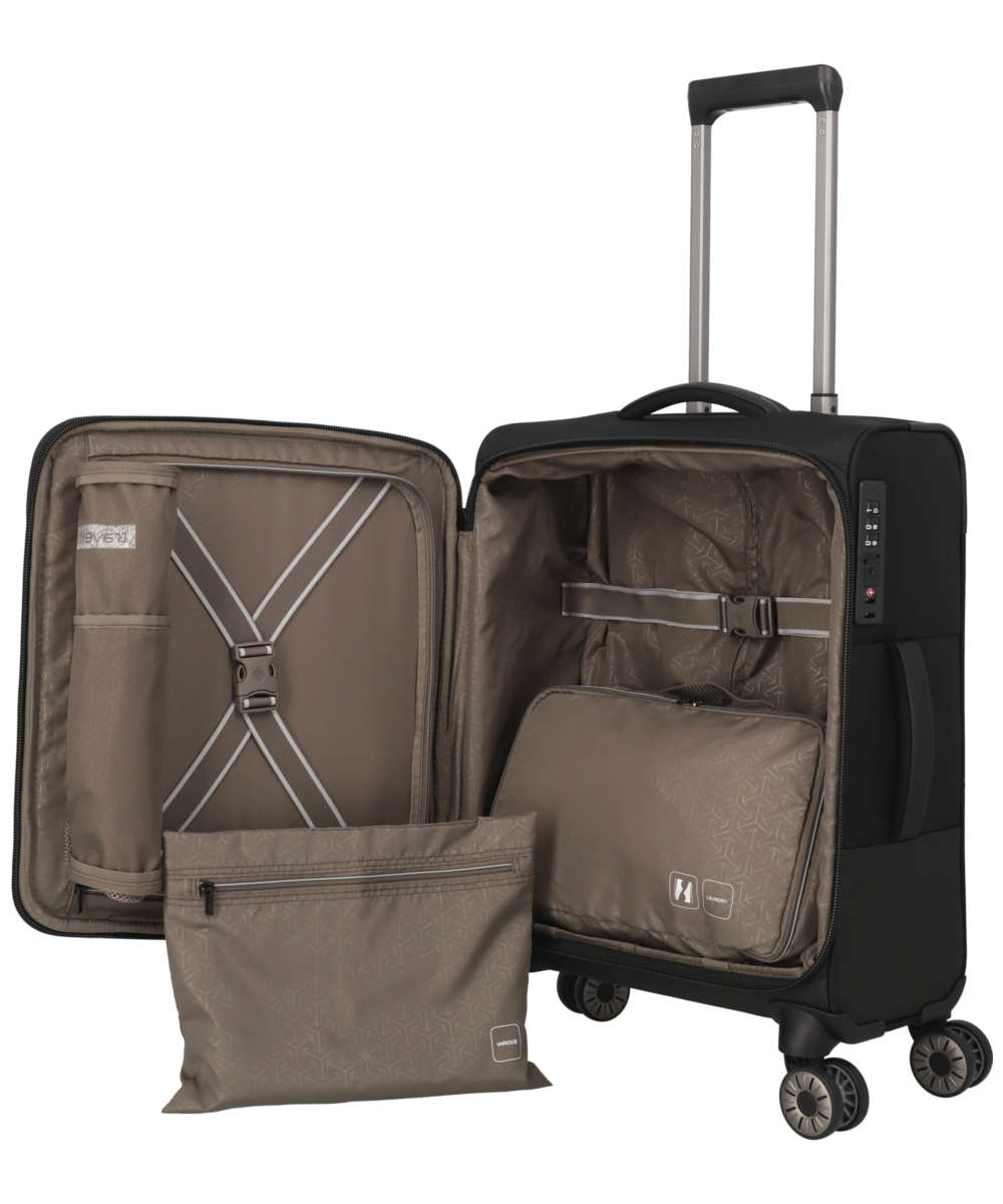 71246325_Travelite Crosslite 4-Rad Trolley S 55 cm schwarz