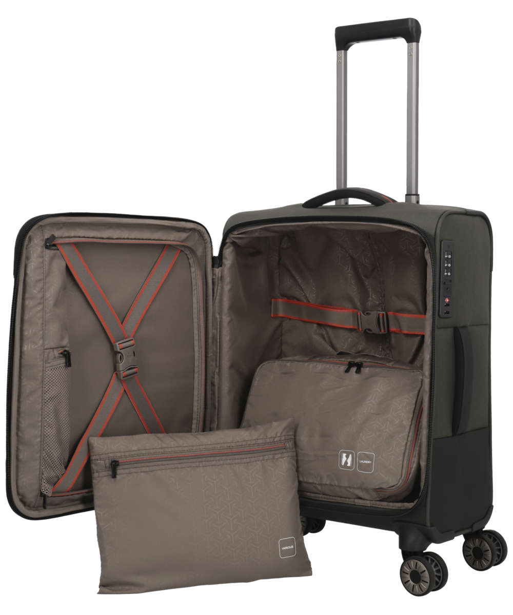 71246327_Travelite Crosslite 4-Rad Trolley S 55 cm oliv