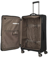 71246242_Travelite Crosslite 4-Rad Trolley L erweiterbar 77 cm schwarz