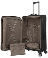 71246242_Travelite Crosslite 4-Rad Trolley L erweiterbar 77 cm schwarz