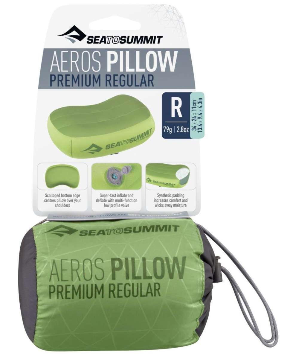 71143259_Sea to Summit Aeros Premium Pillow Regular lime