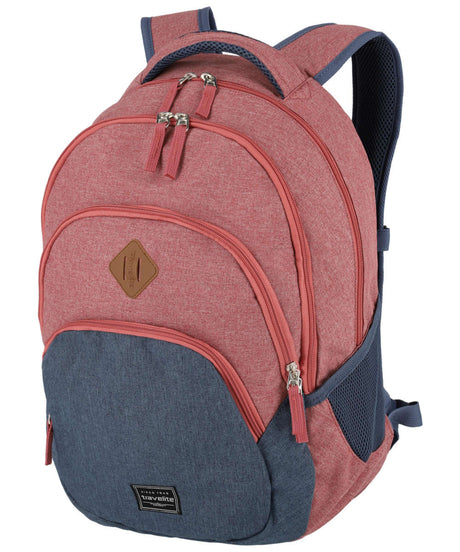 71144036_Travelite Basics Rucksack Melange 22 L rot/marine