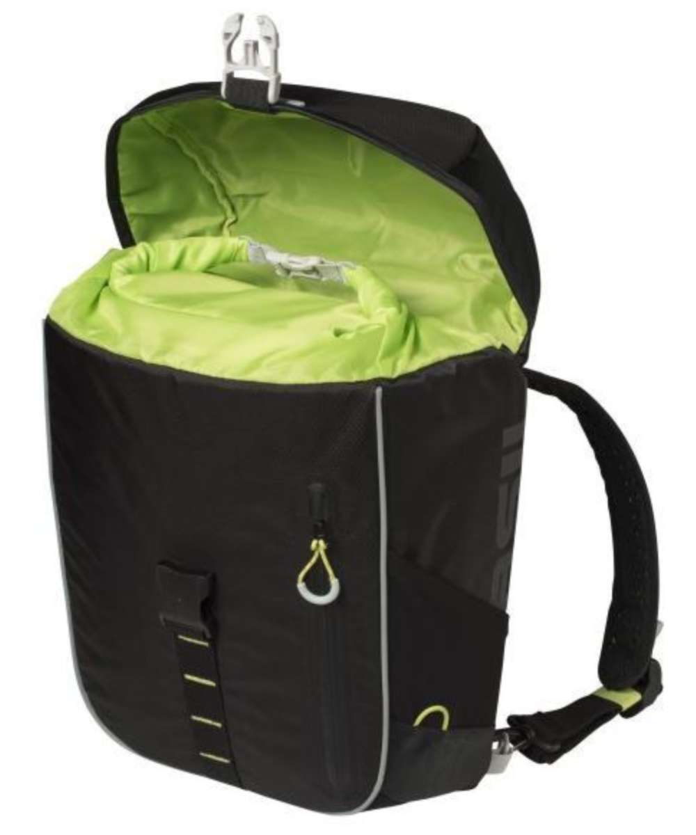 71166458_Basil Miles Fahrradrucksack 17 Liter black lime