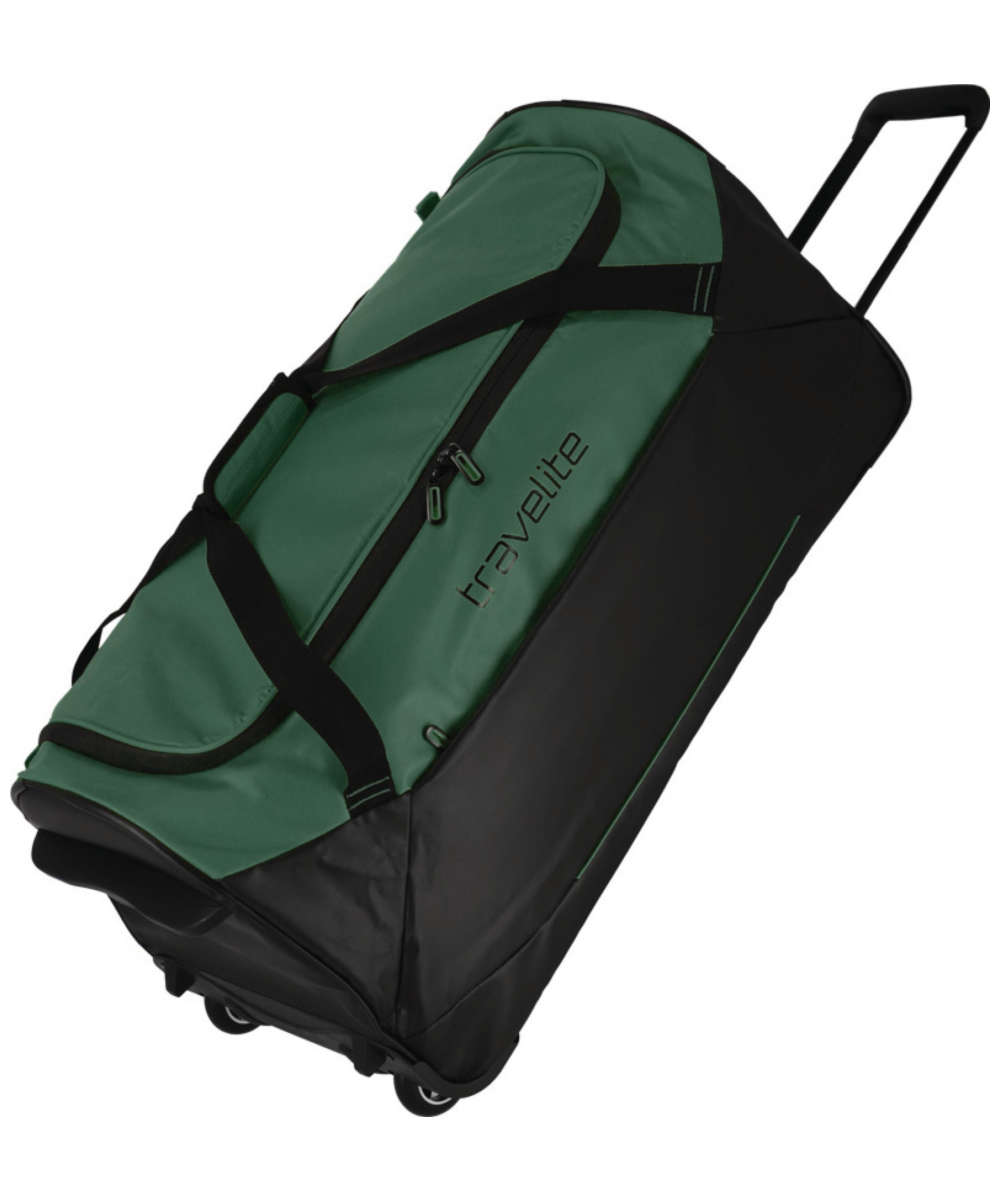 71242283_Travelite Basics Rollenreisetasche grün