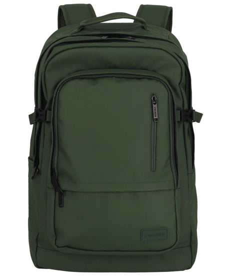 71246634_Travelite Basics Rucksack Plane 28 L Tagesrucksack mit Laptopfach oliv