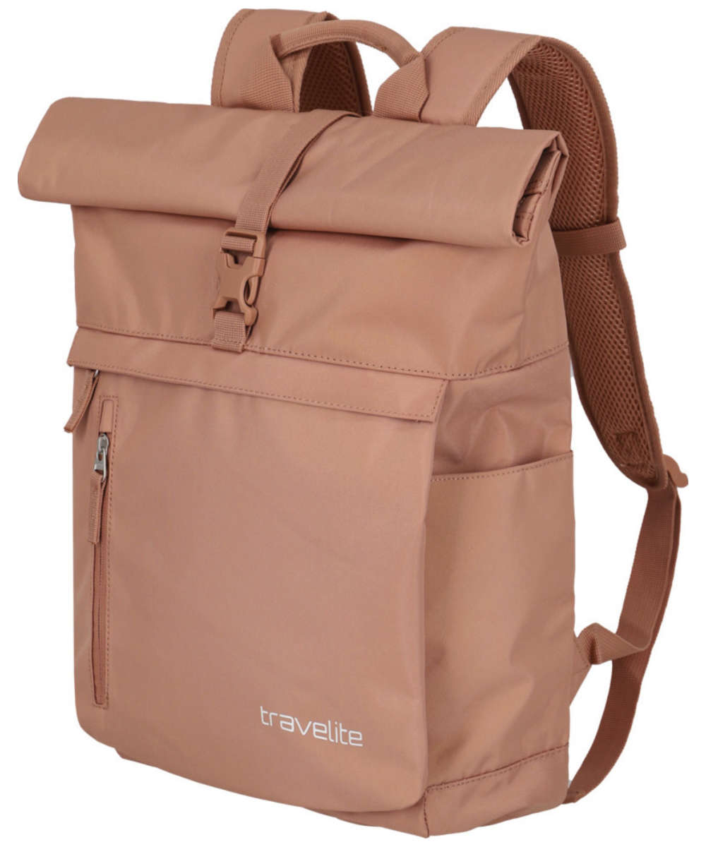 71242298_Travelite Basics Rollup Rucksack 35 L puderrosa