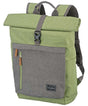 71242296_Travelite Basics Rollup Rucksack 35 L grün/grau