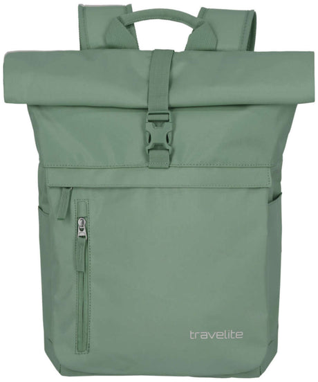 71242297_Travelite Basics Rollup Rucksack 35 L hellgrün