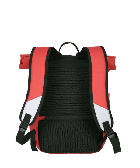 71225236_Travelite Basics Roll-Up Rucksack Plane rot