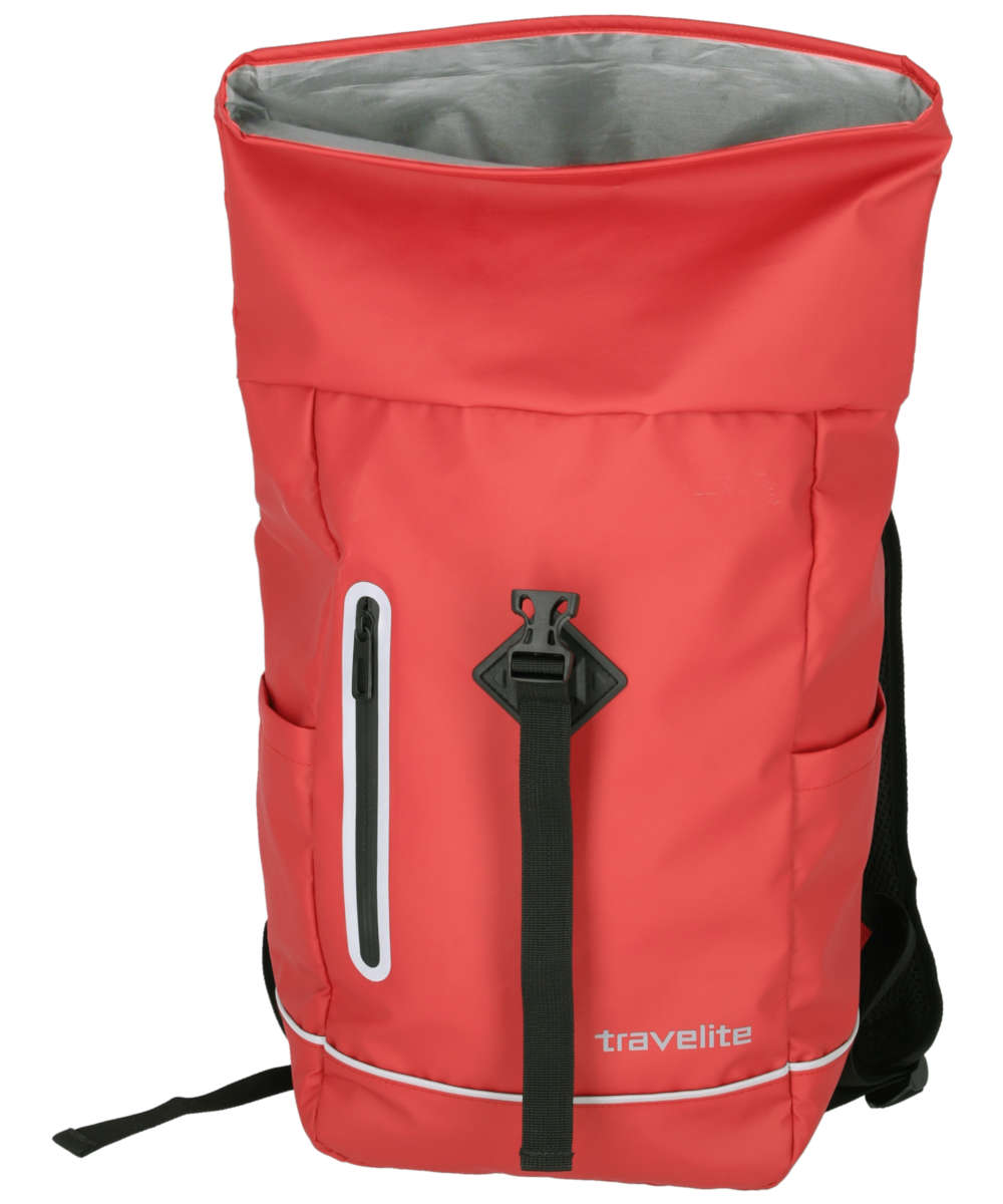 71225236_Travelite Basics Roll-Up Rucksack Plane rot