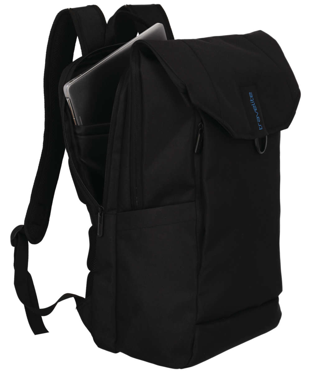 71246542_Travelite Pathway Fold 24 L Tagesrucksack mit Laptopfach schwarz