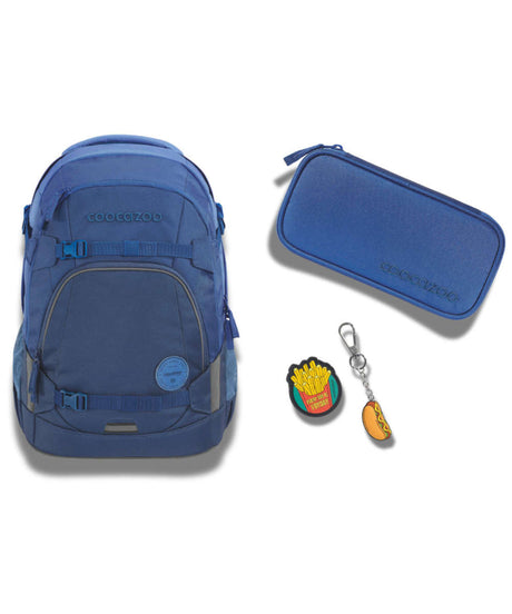 71245859_Coocazoo Mate Schulrucksack Set 3-teilig all blue