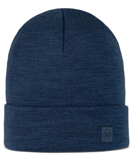 71229965_Buff Heavyweight Merinowolle Beanie solid night blue