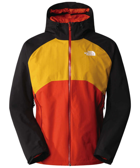 71221526_The North Face M Stratos Jacket S rusted bronze/arrow-wood yellow/tnf black