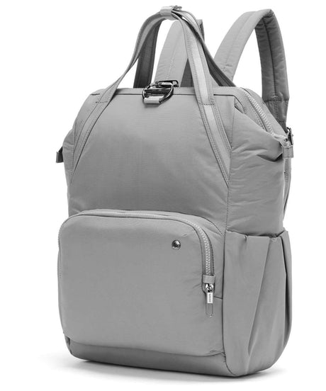 71223922_Pacsafe Citysafe CX ECONYL Anti-Diebstahl-Backpack econyl gravity gray