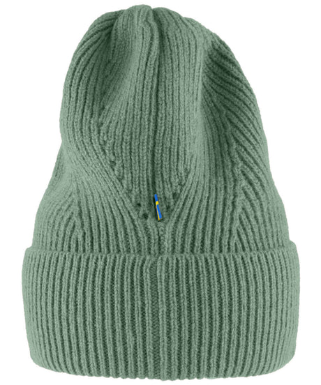 71236744_Fjällräven Directional Rib Beanie patina green