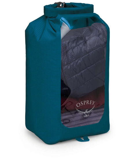 71225600_Osprey Dry Sack 20 with window waterfront blue