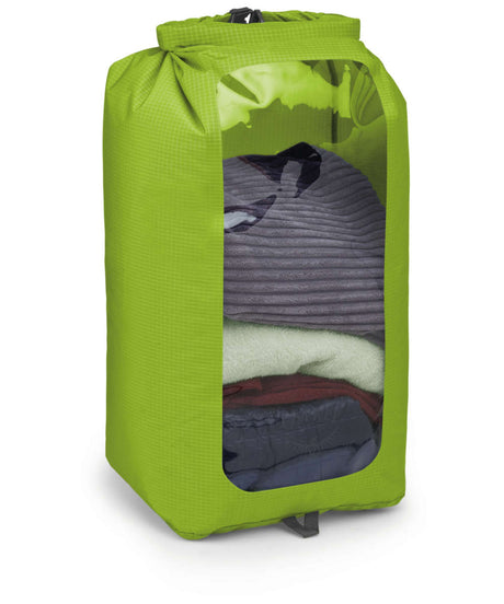 71225593_Osprey Dry Sack 35 with window limon green