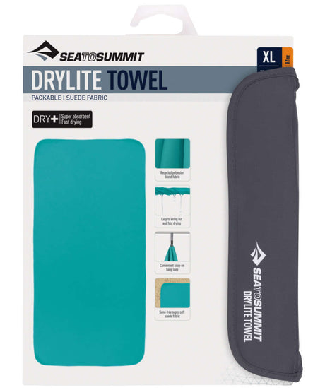 71244360_Sea to Summit Drylite Towel X-Large Mikrofaser Reisehandtuch 75 x 150 cm baltic