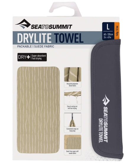 71244347_Sea to Summit Drylite Towel Large Mikrofaser Reisehandtuch 60 x 120 cm desert wind