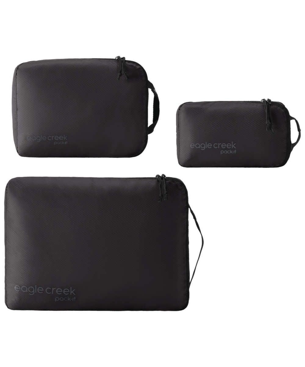 71244760_Eagle Creek Pack-It Isolate Cube Packtaschen Set XS/S/M black