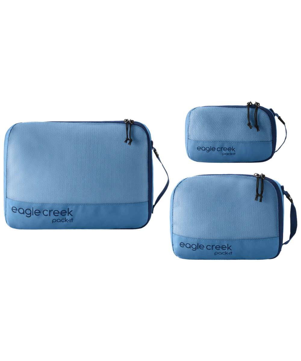 71244585_Eagle Creek Pack-It Reveal Cube Packtaschen Set XS/S/M blue dawn