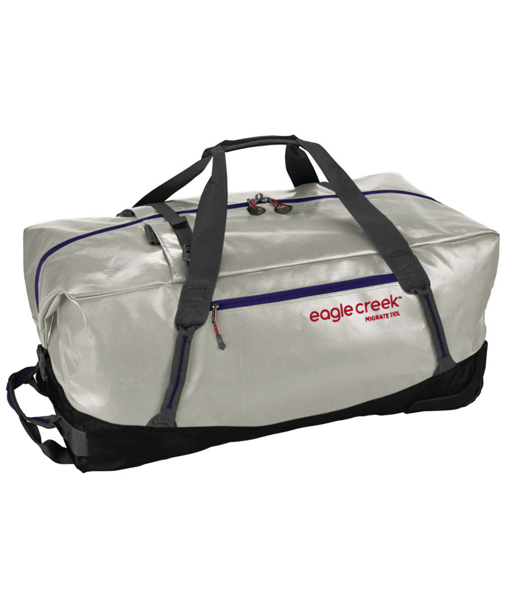 71230245_Eagle Creek Migrate Wheeled Duffel 110L Limited Edition silver