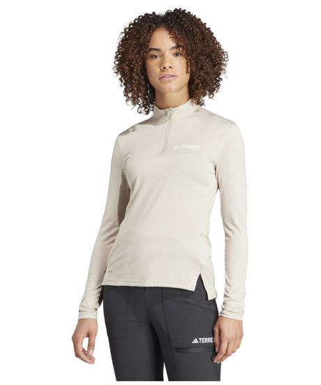 71233482_adidas TERREX Multi Half-Zip Longsleeve W L wonder beige