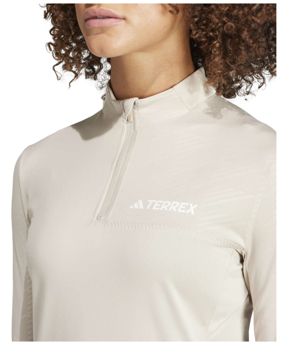 71233482_adidas TERREX Multi Half-Zip Longsleeve W L wonder beige