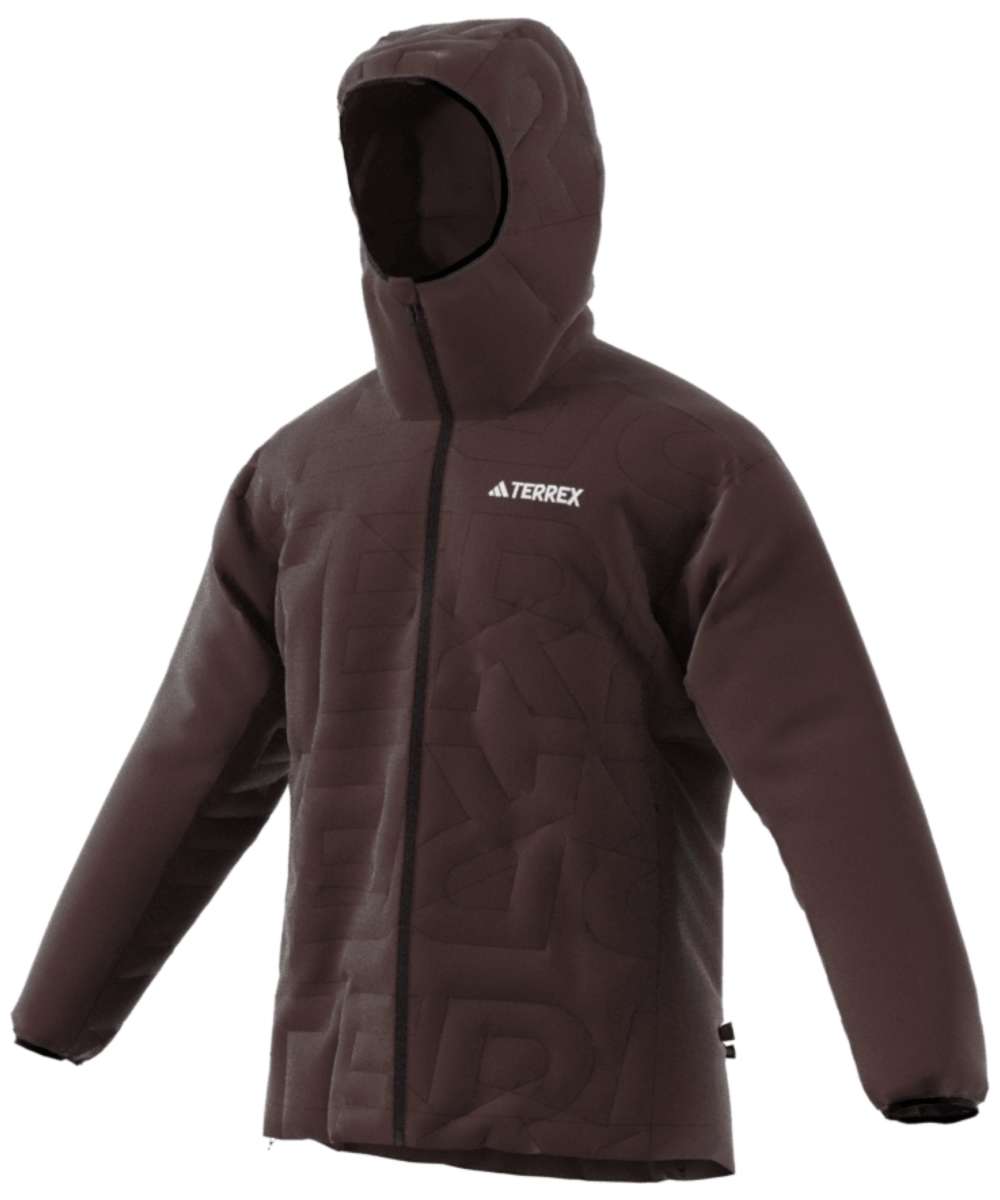 71234127_adidas TERREX Xperior Varilite Primaloft Hooded Jacket XS shadow brown